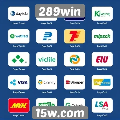 Explorando a variedade de métodos de pagamento no 289win