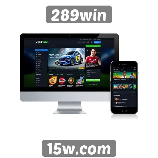 Responsividade do site 289win em dispositivos móveis